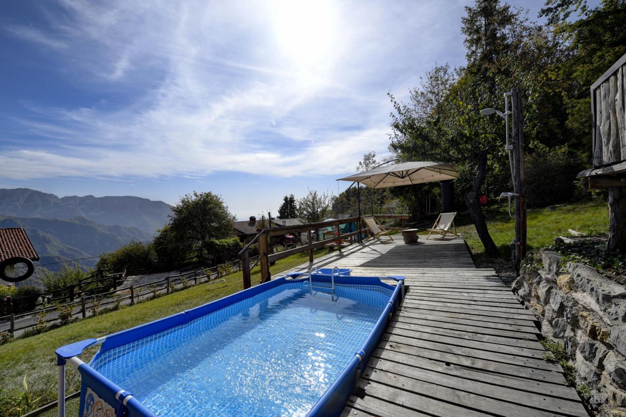 Chalet "Baita Cavacca" Crone Dış mekan fotoğraf