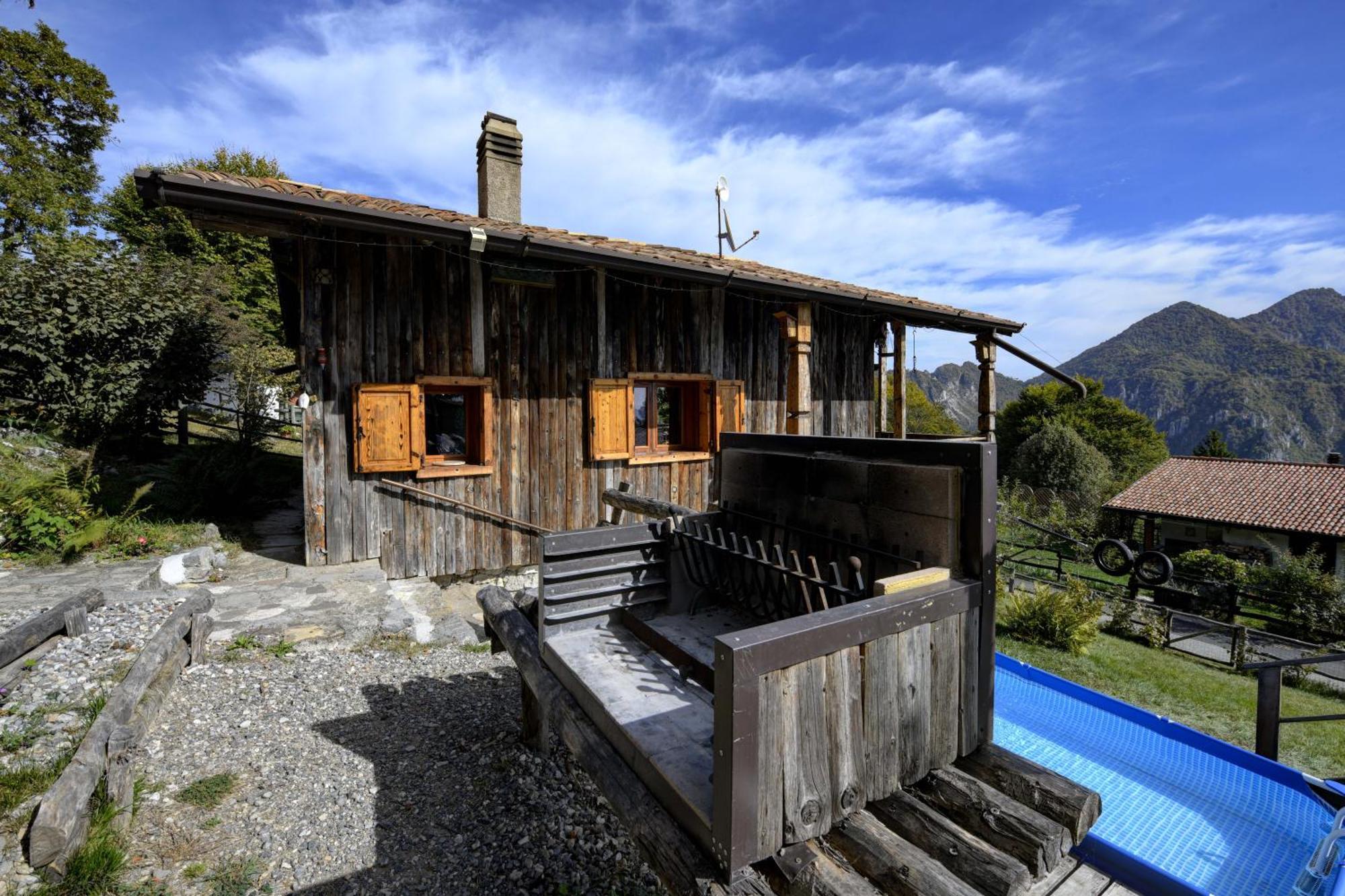 Chalet "Baita Cavacca" Crone Dış mekan fotoğraf
