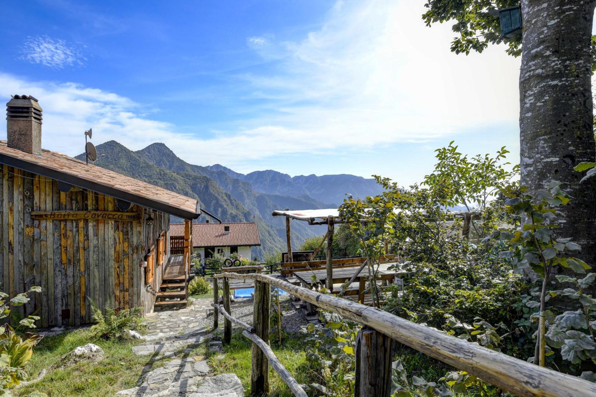 Chalet "Baita Cavacca" Crone Dış mekan fotoğraf