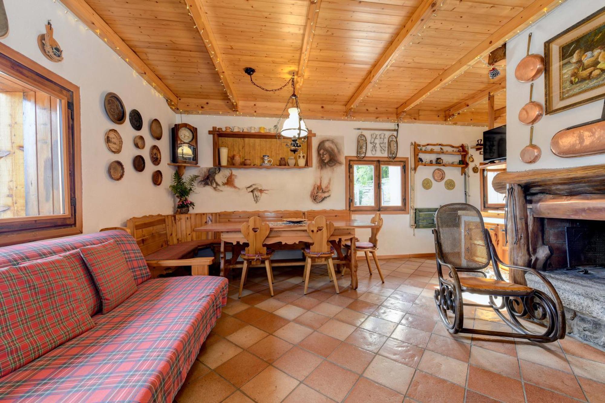 Chalet "Baita Cavacca" Crone Dış mekan fotoğraf