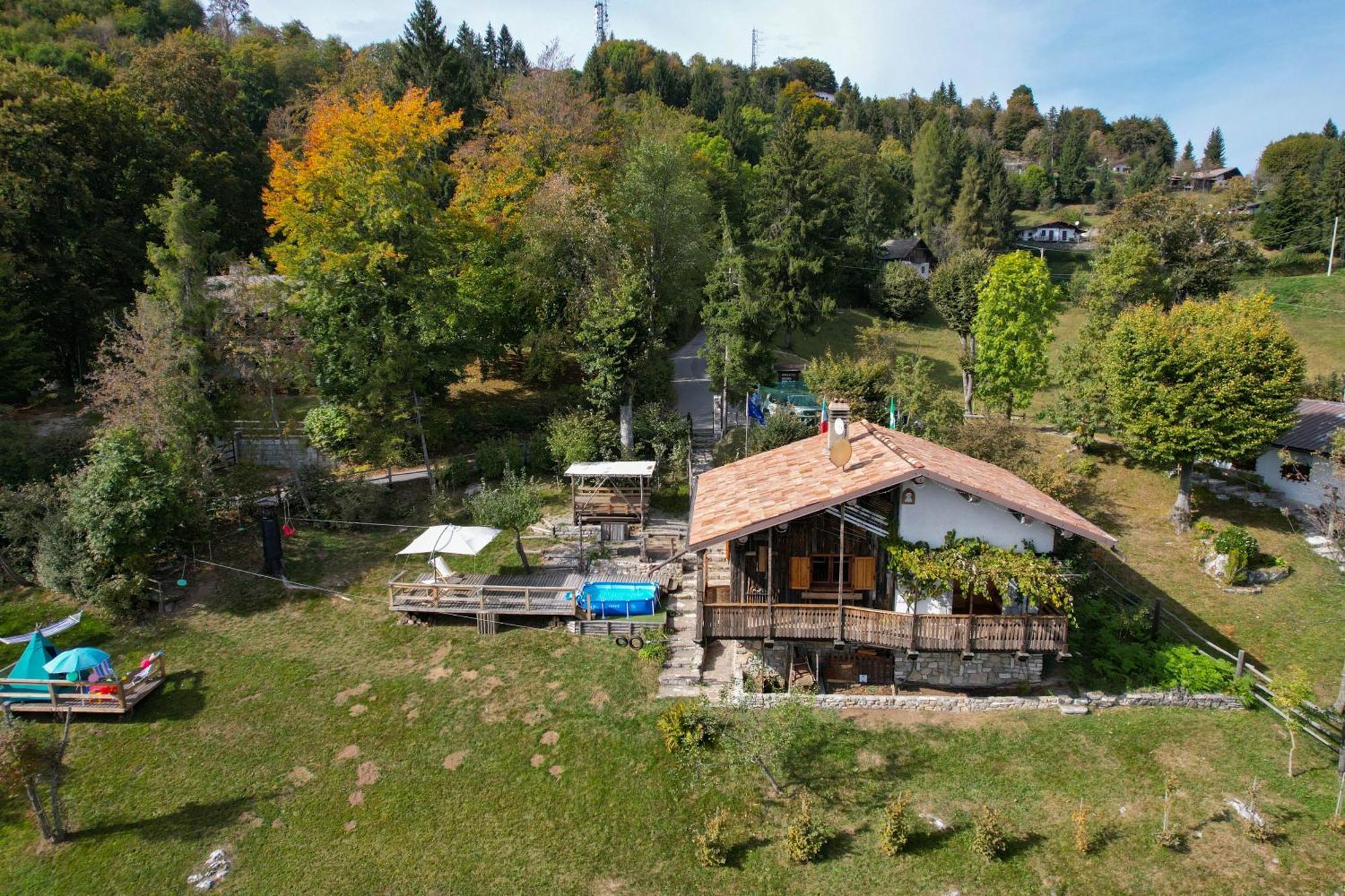 Chalet "Baita Cavacca" Crone Dış mekan fotoğraf
