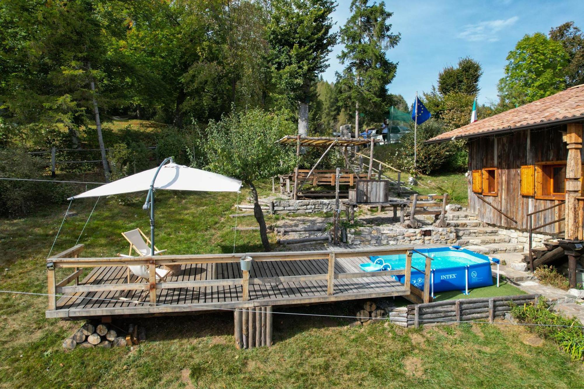 Chalet "Baita Cavacca" Crone Dış mekan fotoğraf